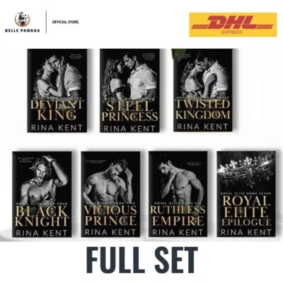 Royal Elite Series by Rina Kent – Complete Set 7-Books Sealed + DHL - Image 1 of 4