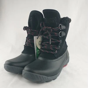 Cougar Women's Size 6 Boots Black Waterproof Lined Warm Winter Shoes Snow Rain - Picture 1 of 8