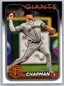 2024 Topps Series 2 - #393 Matt Chapman San Francisco Giants MLB Baseball Card - Picture 1 of 2