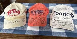 Bruno's PGA US Senior Open Signed Autographed Hats Caps Tom Watson and others - Picture 1 of 4