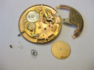 Vintage Omega Movement for cal 343 for parts balance wheel good - Picture 1 of 2