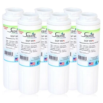 SGF-M9 RX Fits for Maytag UKF8001 4396395 Pharmaceutical Water Filter (6 Pack) - Image 1 of 4