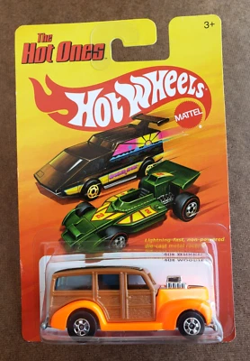 2011 Hot Wheels  '40s WOODIE Fluorescent Orange The Hot Ones Series  1:64 BW 5SP - Image 1 of 4