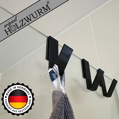 Handtuchhaken Dusche Haken Duschkabine Handtuchhalter Kleiderhaken 8mm 3/5 Stk. - Bild 1 von 3