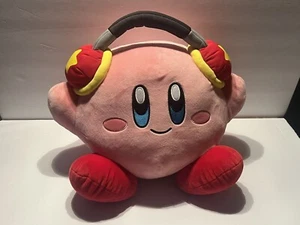Banpresto Kirby Auriculares Muñeco de Peluche 12” Anime Nuevo Exclusivo de Japón - Imagen 1 de 9