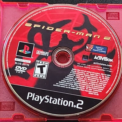 Spiderman 2 PlayStation 2 Loose Disc - Tested and Working - Image 1 of 4