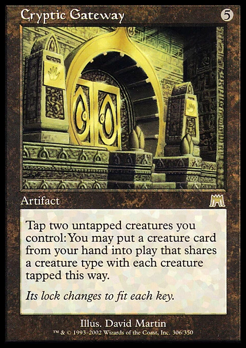 MTG Magic the Gathering Cryptic Gateway (306/350) Onslaught LP - Image 1 of 1