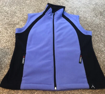 Vintage Avalanche Performance Fleece Vest Outdoors Warm Winter Womens Size S C1 - Image 1 of 4