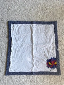 Fendi Bad Bug Baby Blanket Blue Cotton - Picture 1 of 3