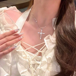 Collane di colore argento per donne cz _tm - Foto 1 di 6
