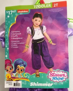 Halloween Fantasy Dress Up Shimmer Shine Shimmer Genie Costume Toddler 2T GE - Picture 1 of 8
