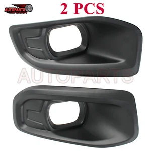 Black For 2019-2023 Ram 2500-5500 HD Fog Lamp Bezel Kit (Non LED) 68449341AA - Picture 1 of 12