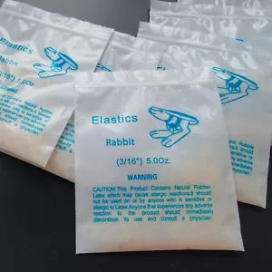50 paquetes de bandas elásticas dentales ortodoncia anillos de fuerza elásticos dientes de 5,0 OZ - Imagen 1 de 6