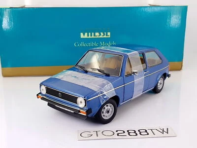 Vitesse 1:18 scale Volkswagen VW Golf 1 LS 1974 Rabbit(Blue) DieCast(Sun Star) - Image 1 of 4