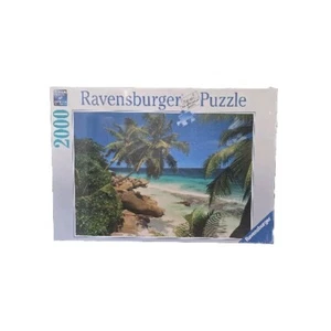Ravensburger Puzzle da Spiaggia 2000 Pezzi Seychelles 29" x 38" Sigillato. #813667 - Foto 1 di 1