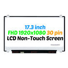 17.3" Screen For Hp Envy 17-U108ca Led Lcd Display 30Pin Fhd 1920*1080 Non-Touch