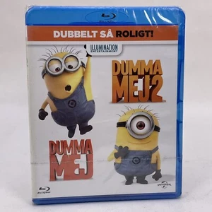 Despicable Me 1 & 2 Blu-ray 2-Disc Box-Set Region B Animation - New & Sealed - Picture 1 of 4