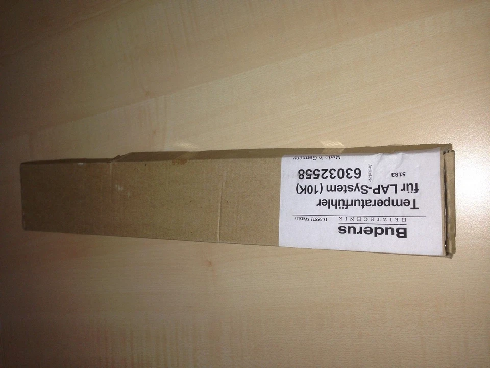 Sensor de temperatura Buderus para sistema LAP (10K) 63032558 Foto 1 de 1