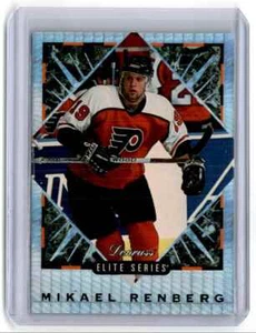 1994-95 Donruss Elite Series Mikael Renberg 02246/10000 Philadelphia Flyers #1 - Picture 1 of 2