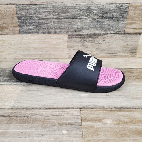 Sandali donna PUMA taglia 10 nero rosa sandalo infradito