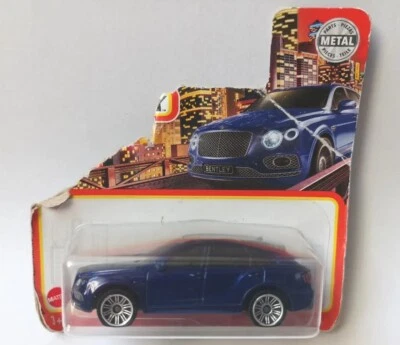 Matchbox 1:64 ©2020 #9 Bentley Bentayga Kombi '18 blau MB1239 GXM19 NEU OVP - Bild 1 von 4