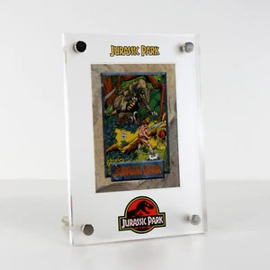 Jurassic Park Trading Card Acrylic Display Stand *Trading Card Not Included - Picture 1 of 8