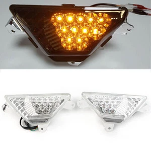2x Motorcycle Halogen Bulb Front Turn Signal Indicator Lights For Kawasaki Ninja - Picture 1 of 7