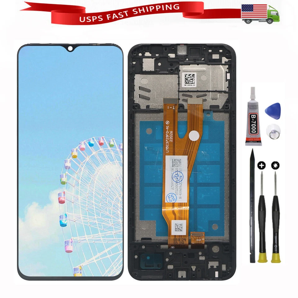 Pantalla LCD Para Samsung A03 Core A032F A032M Pantalla Táctil Digitalizador Repuesto Foto 1 de 4