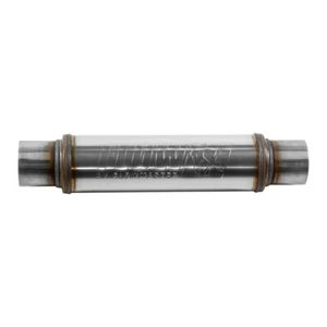 Flowmaster 71419 Flow Fx Muffler 3.00"Center Inlet/Center Outlet Round14" Body - Picture 1 of 3