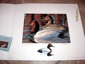 RW60 1993 Federal Duck Stamp Print Executive Ed Remarque #Rw60EX125FG - Picture 1 of 2