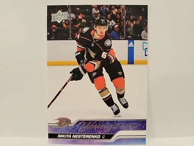 🔥2023-24 Upper Deck Series 1 Young Guns Nikita Nesterenko #230 Anaheim Ducks RC - Image 1 of 2
