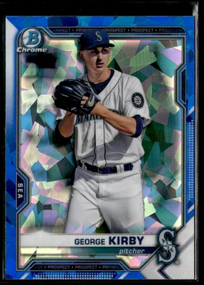 2021 Bowman Sapphire Edition #BCP-117 George Kirby - Image 1 of 2
