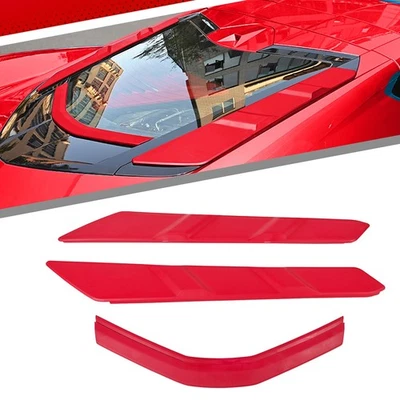3PCS/Set Rear Dry Bay Vent Blocks Engine Covers For Corvette C8 Coupe 2020-2025 - Image 1 of 4