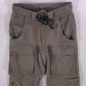 Boy Scouts America BSA Uniform Green Convertible Belted Pants Mens XS (26-28x33) - Picture 1 of 18