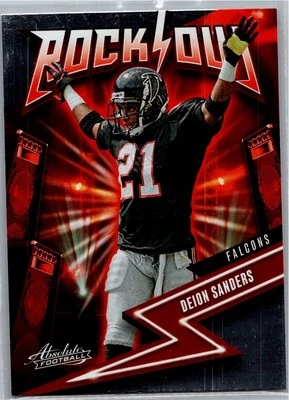 2023 Panini Absolute #5 Deion Sanders Rock Out - Image 1 of 2