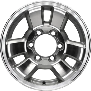 Refurbished 15x7 Machined Silver Wheel fits 1995-2002 Toyota Tacoma Pickup 4Wd - Picture 1 of 1