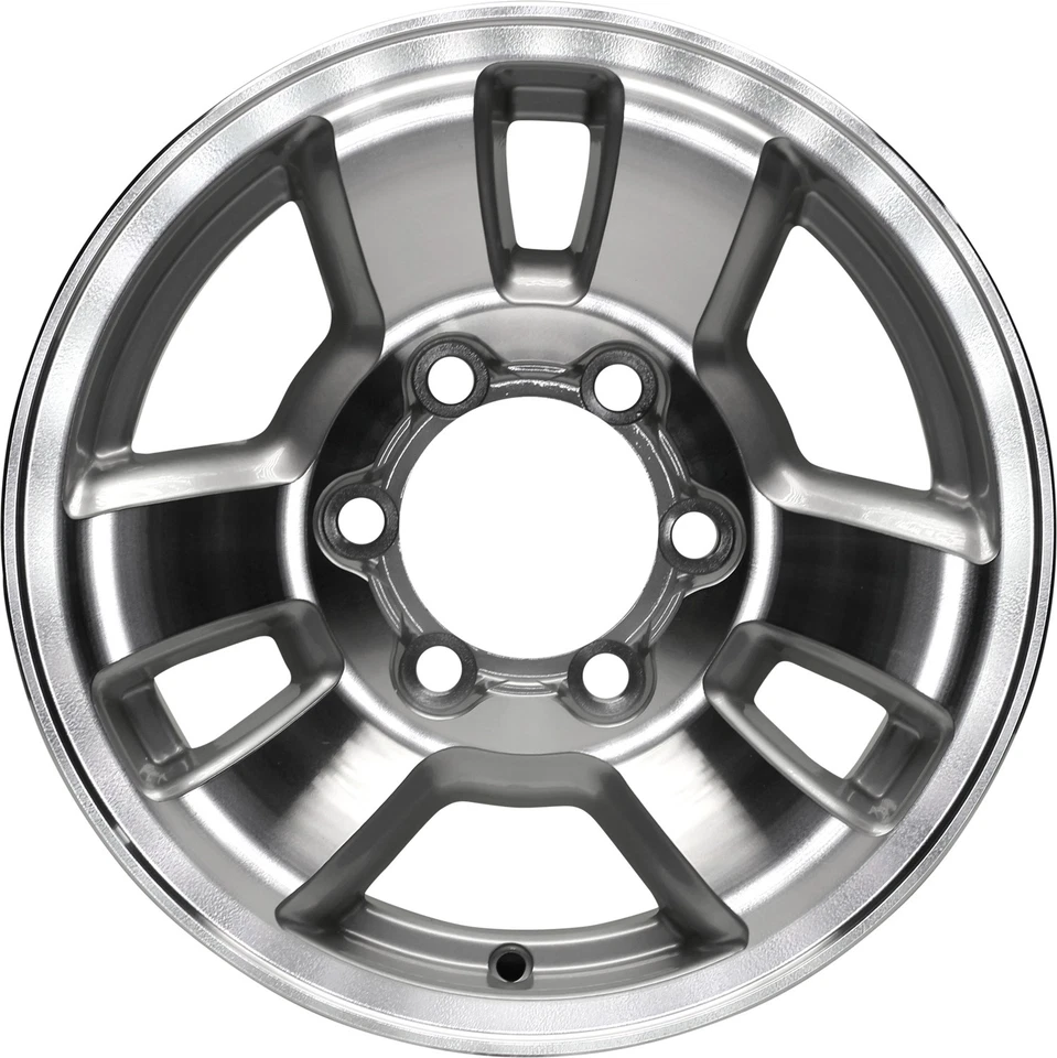 Refurbished 15x7 Machined Silver Wheel fits 1995-2002 Toyota Tacoma Pickup 4Wd - Image 1 of 1