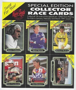 *1991 Maxx Racing for Kids--Complete 18 card set--Straight to pages!* - Picture 1 of 3