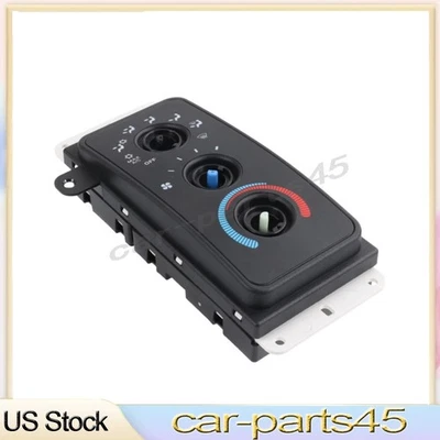 Fits Dodge Ram 1500 2000-2001 W/AC Black HS-364 5015734AA Climate Control Module - Image 1 of 4