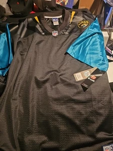 Jacksonville Jaguars Pro Line NFL Jersey Mens 3XL-T Black Blank Short Sleeve. - Picture 1 of 5