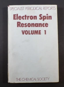 Electron Spin Resonance Hardcover by The Chemical Society - Picture 1 of 6
