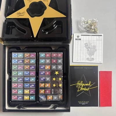 Juego Hollywood Dominos Premiere Edition - LEER - CAJA DAÑADA Foto 1 de 4