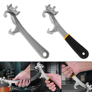 Can Wrench Aluminum Alloy Spanner Double Head Bucket Opener Lid Removal Tool for - Picture 1 of 7