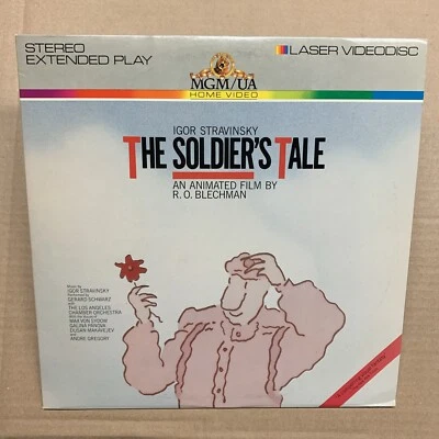 THE SOLDIER'S TALE (Laserdisc) IGOR STRAVINSKY MAX VON SYDOW GREAT FILM RARE! - Image 1 of 2