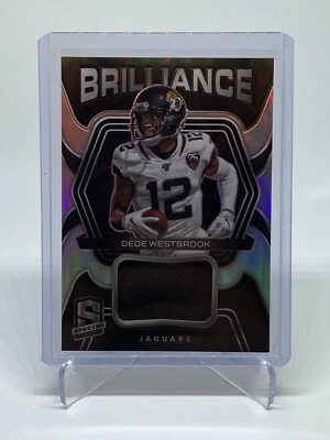 2020 Panini Spectra Dede Westbrook Brilliance Relic Base /99 Jaguars   - Image 1 of 2