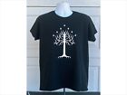 the lord of the rings the hobbit WHITE TREE GONDOR t-shirt rings of power