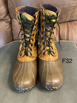 Sorel 冬季靴 防水迷彩上衣 男式 尺码 8 状况良好 — 第 1/4 张图片