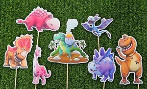 Dinosaur Theme Cake Topper Dinosaur Cake Topper Decoration, Dinosaur Cupcake - Picture 1 of 1