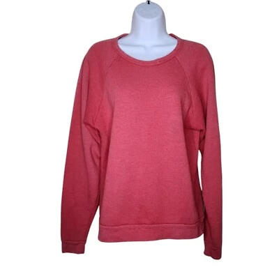 Pulôver feminino vintage anos 80 Alaska Wildflower tamanho M rosa gola redonda - Imagem 1 de 4