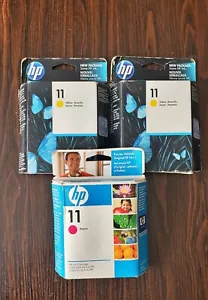 HP 11 Tintenpatrone Magenta C4838A Versiegelt Original HP Marke Exp. 2011 - Bild 1 von 2